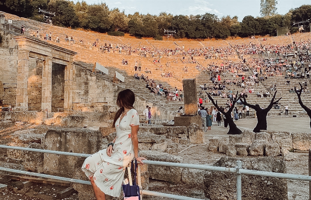 The ancient theatre of Epidaurus 4