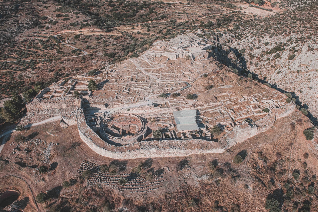 The archaeological site of Mycenae 1