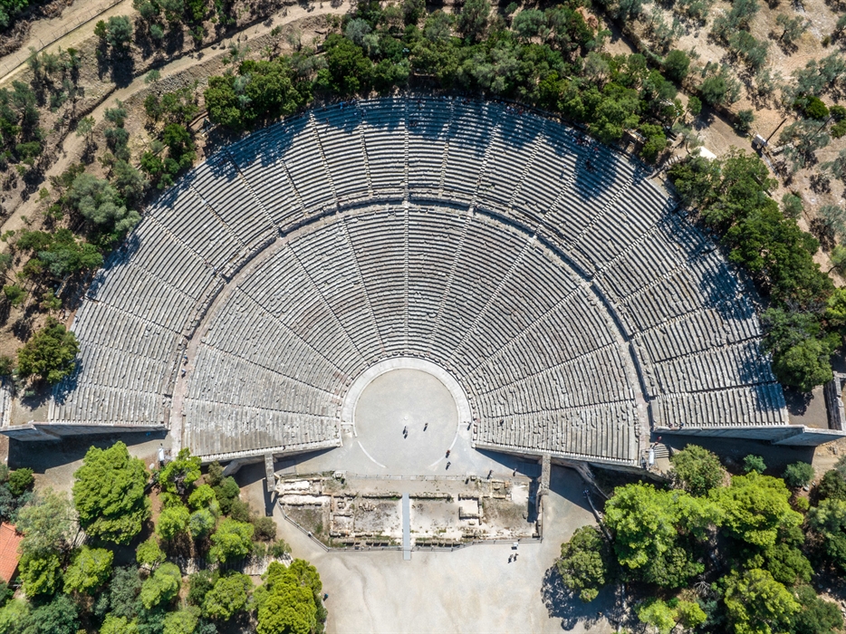 The ancient theatre of Epidaurus 1