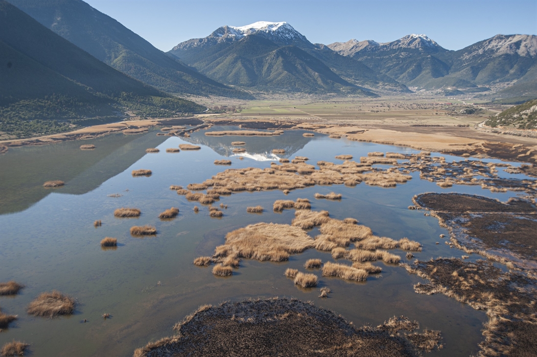 The wetland of Lake Stymphalia 4